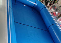 Плавательные бассеины брезента PVC голубые портативные, раздувной парк воды огнезамедлительный