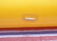 Утверждение CE брезента PVC плавательных бассеинов смешного желтого двойного бассеина раздувное