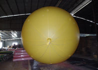Желтые изготовленные на заказ раздувные воздушные шары для диаметра коммерчески рекламы 2.5м
