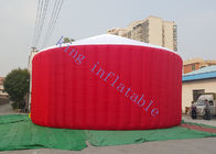 белизна шатра события купола ткани 210Д Оксфорда раздувная/красная шить структура