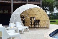 Шатер на открытом воздухе пустыни дома купола гостиницы Glamping Eco прозрачной водоустойчивой геодезический