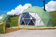 Шатер на открытом воздухе пустыни дома купола гостиницы Glamping Eco прозрачной водоустойчивой геодезический