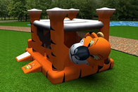 Надувной замок тигра дома прыжка собаки партии детей раздувного замка хвастуна коммерчески