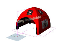 Красное иглу для выставки, раздувной шатер шатра события ПВК Тарпаулине раздувное