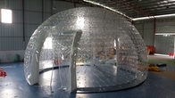 Наружные портативные настраиваемые прозрачные надувные купола бассейн покрытие палатка пузырь палатка