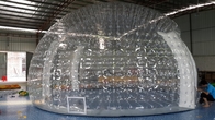 Наружные портативные настраиваемые прозрачные надувные купола бассейн покрытие палатка пузырь палатка