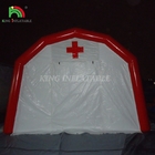 Надувная палатка Красного Креста Медицинская надувная палатка Надувная спасательная палатка для помощи