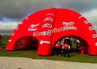 Красный гигантский раздувной диаметр 12м шатра паука для события или выставки
