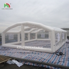Настраиваемая большая ПВХ прозрачная купольная палатка воздухонепроницаемая портативная надувная бассейнная палатка крышка пузырь дом