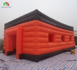 Большая надувная кубическая палатка надувная ночная палатка надувная вечеринка с светодиодным светом