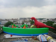 Парки воды PVC изумительного гиганта раздувные для напольного диаметра игр 30m воды лета