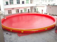 Красный плавательный бассеин PVC круглый раздувной/портативные бассеины воды для взрослых и детей