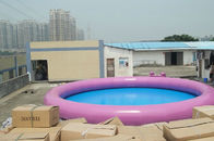 Красный плавательный бассеин PVC круглый раздувной/портативные бассеины воды для взрослых и детей