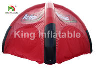 Воздухонепроницаемый черный и красный раздувной шатер события для рекламировать/выставка/турист