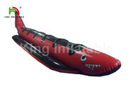 Рыбацкие лодки мухы красной акулы раздувные, воздухонепроницаемый сплоток крупного плана ПВК человека системы 6