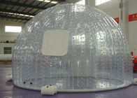 шатер пузыря PVC 0.9mm раздувной/прозрачные шатры для рекламировать выставку