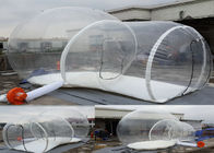 Огромный коммерчески напольный раздувной шатер пузыря, раздувной располагать лагерем шатер пузыря для персоны 8