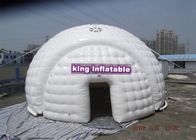 Воздухонепроницаемый раздувной шатер/белый шатер купола недолговечный для случаев выставки проекта