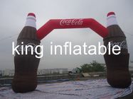 Своды формы бутылки кока-колы раздувные для рекламировать/раздувной свода входа