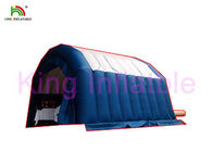 Голубой раздувной медицинский шатер с водой - шить белой крыши доказательства двойной