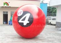 Прогулка диаметра ПВК/ПТУ 2м красного цвета 0.8мм раздувная на шарике воды с печатанием