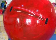 Прогулка диаметра ПВК/ПТУ 2м красного цвета 0.8мм раздувная на шарике воды с печатанием