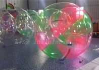 Радуга покрасила шарик раздувную воду PVC/TPU 1.0mm гуляя, шарик Zorb воды для малышей