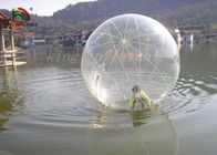 Ясный прозрачный шарик Аква Дя ПВК 2м раздувной/шарик воды с молнией ИКК