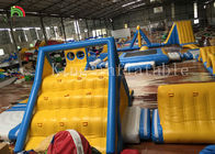 Гигантский раздувной плавая размер 30*25 m игр спорта парка aqua лета аквапарк на открытом воздухе
