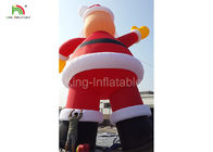 210Д украшение рождества рекламы нейлона 10 м х раздувное Санта Клаус