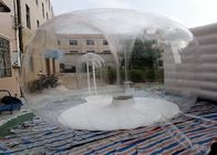 Прозрачный шатер пузыря Dia 5m PVC раздувной