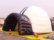 Подгонянный раздувной шатер тоннеля купола/напольный раздувной прожективный шатер случаев