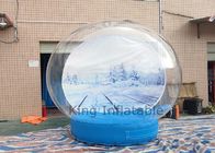 Ткань нейлона глобус снега пузыря 2,5 m раздувной для фото взятия