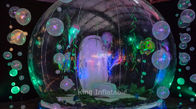 Глобус снега рождества PVC 0,8 Mm раздувной для на открытом воздухе события