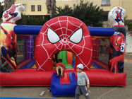 Парк атракционов коммерчески напольного человек-паука детей раздувной для скача потехи