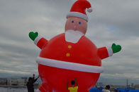 Изготовленные на заказ гигантские раздувные воздушные шары гелия рождества для вне рекламы двери