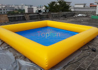 Бассеин воды m PVC 8 x 8 0,9 Mm квадратный раздувной, плавательный бассеин для семьи