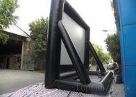 Портативный напольный раздувной брезент PVC экрана проекции 0,55 для рекламы афиши