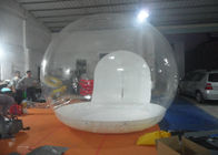 шатер пузыря диаметра 4M раздувной ясный, раздувной прозрачный шатер купола PVC