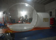 шатер пузыря диаметра 4M раздувной ясный, раздувной прозрачный шатер купола PVC