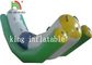 Green / White Single / Double Tube 0.9mm PVC Inflatable Water Toy / Totter / Seesaw