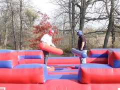 Надувной гладиатор Joust Inflatables Sport Games Bouncer для детей и взрослых