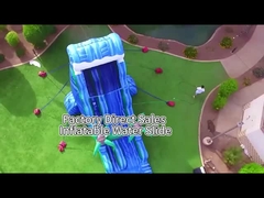 Надувная водная горка