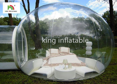4.5m Transparent Inflatable Bubble Tent With Tunnel For Outdoor Camping Rent
