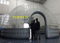 жара шатра пузыря прозрачного ясного купола PVC 0.8mm раздувная - загерметизируйте двойные слои