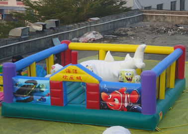 Тема океана ягнится Inflatables с брезентом 7m * 5m * 2.5m PVC