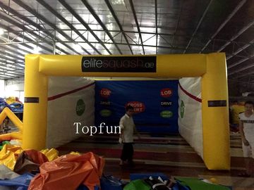 Подгоняйте раздувную игру спорта суда сквош с брезентом PVC Платона