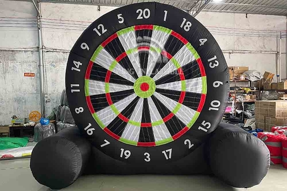 Футбол 13*13 Ft огромный раздувной сметывает игру дротика футбола Inflatables гиганта развлечений