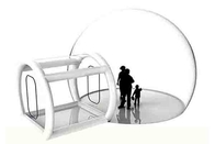 Дом гостиниц раздувного шатра пузыря купола Glamping на открытом воздухе прозрачный для найма
