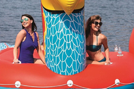 Гигантский надувной поплавок для попугая на 6 человек, длина 4,8 м, ширина 4 м, высота 2 м, игрушка для плавания